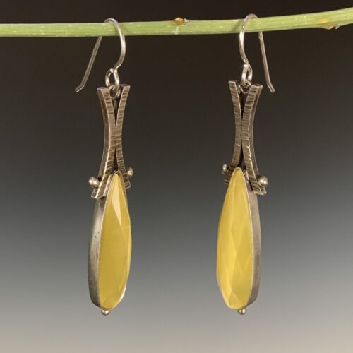 Alternative view of Yellow Mona Lisa Earrings