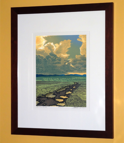 Alternative view of "After The Storm" Serigraph Print