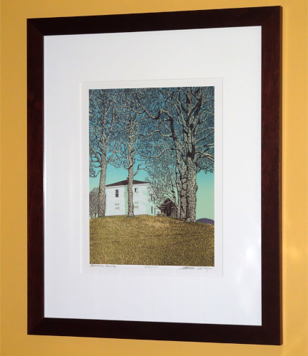 Alternative view of "Halifax House" Serigraph Print