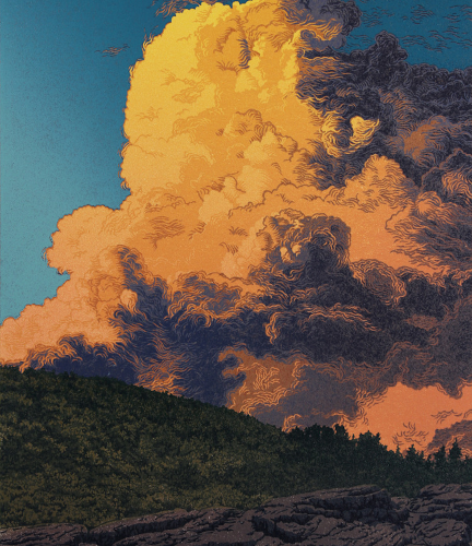 "Last Light" Serigraph Print