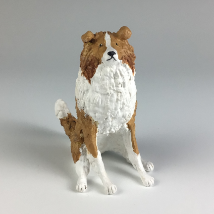 Paper Mache Collie
