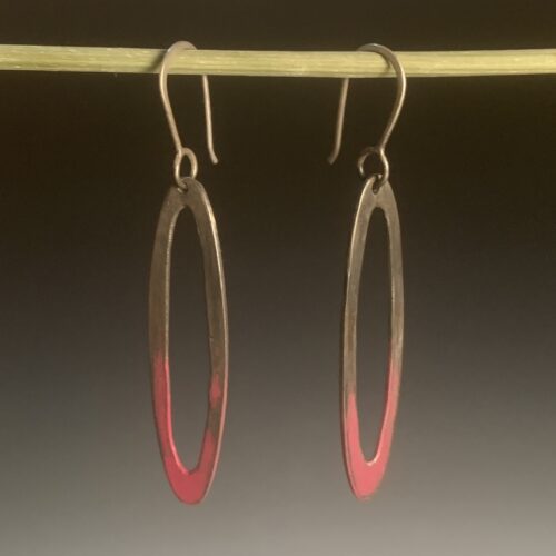 Alternative view of "Graffiti" Oval Hoops