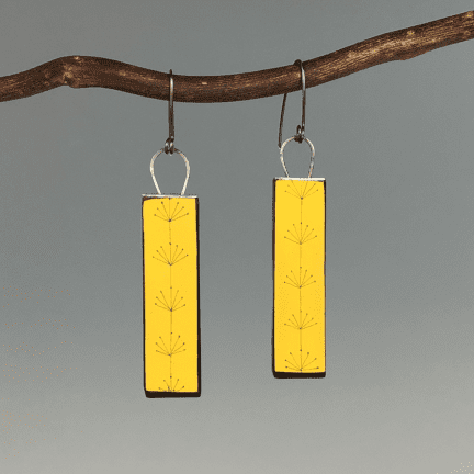 Art Deco Box Earrings