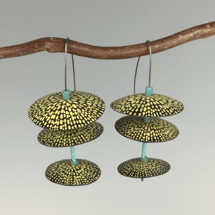 Tiered Sculptural Earrings