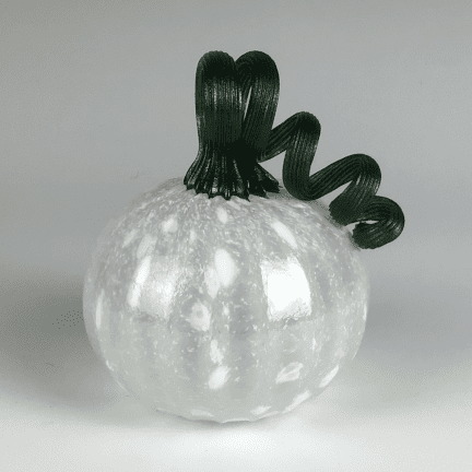 Alternative view of Glass Pumpkin