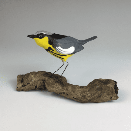 Paper Mache Warbler