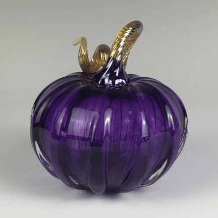 Alternative view of Glass Pumpkin