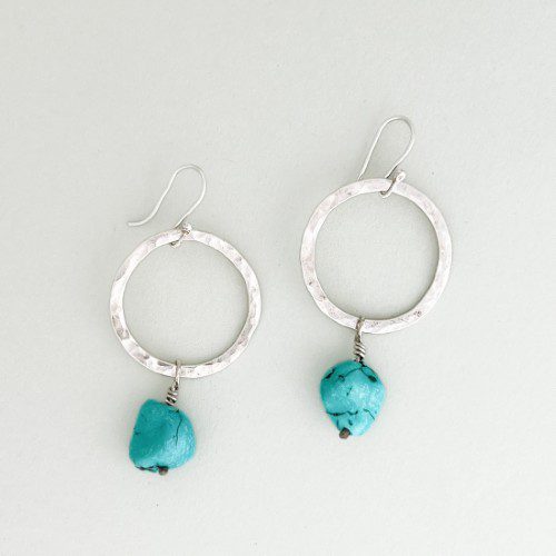 Sterling Silver and Turquoise Earrings
