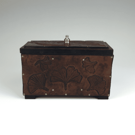 Leather Tea Box