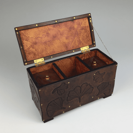 Alternative view of Leather Tea Box