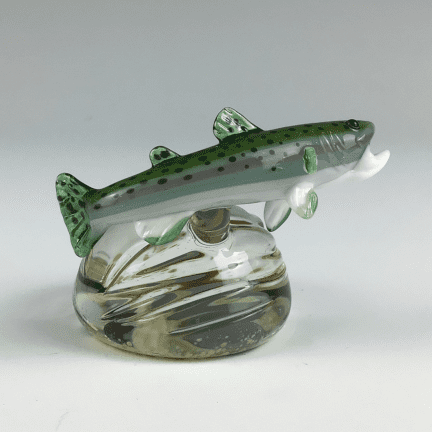 Alternative view of Small Fish Paperweight