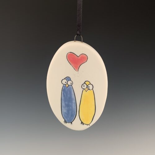 Tiny Portrait - Two Love Birds