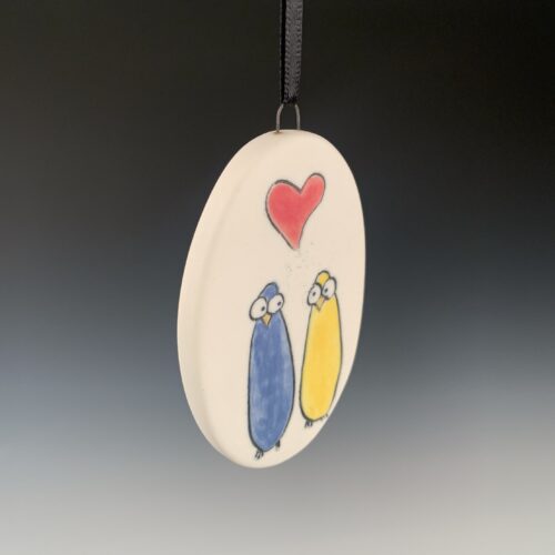Alternative view of Tiny Portrait - Two Love Birds