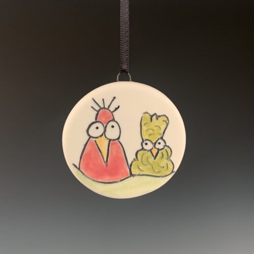 Tiny Portrait - Two Birds