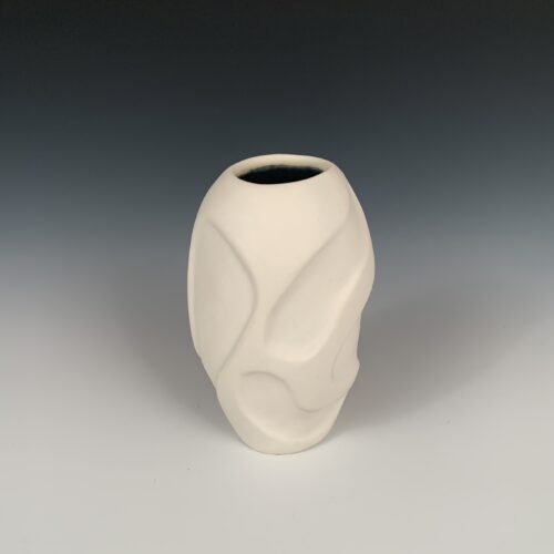 Alternative view of Small Sculptural Stoneware Vase
