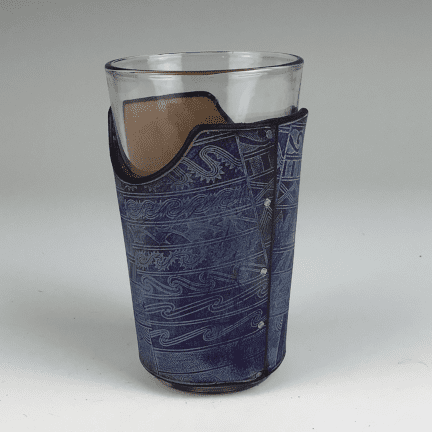 Alternative view of Leather Beer Pint Sleeve