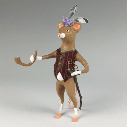 Alternative view of Paper Mache Dandy Mouse