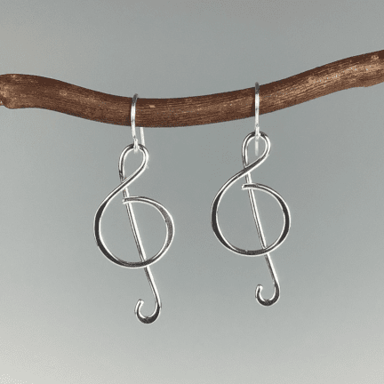 Treble Clef Earrings
