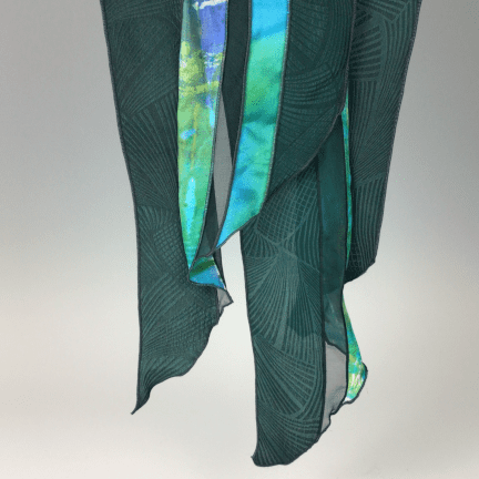 Silk Mattelasse Scarf
