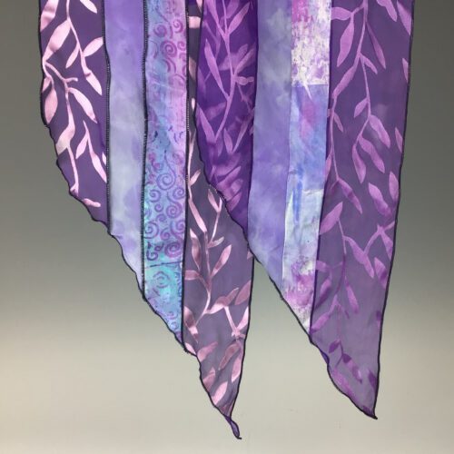Silk Collage Scarf
