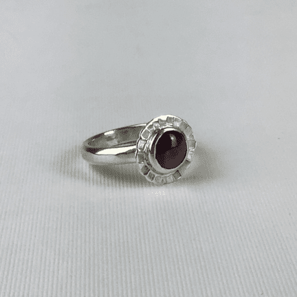 Alternative view of Garnet Ring