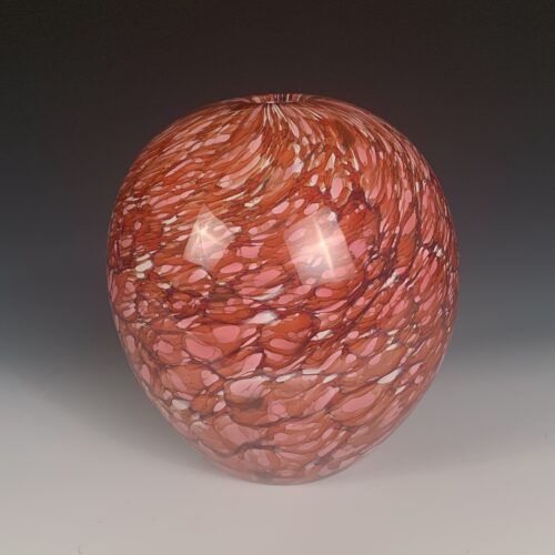 Handblown Glass Globe Vase