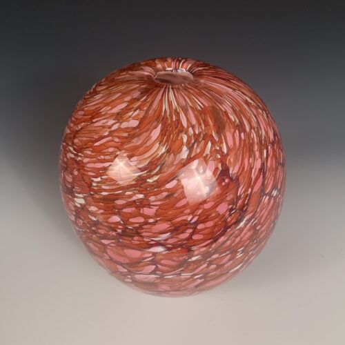 Alternative view of Handblown Glass Globe Vase