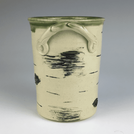 Alternative view of Birch Utensil Holder