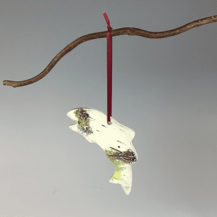 Birch Fish Ornament