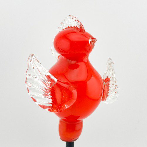 Alternative view of Glass Rooster