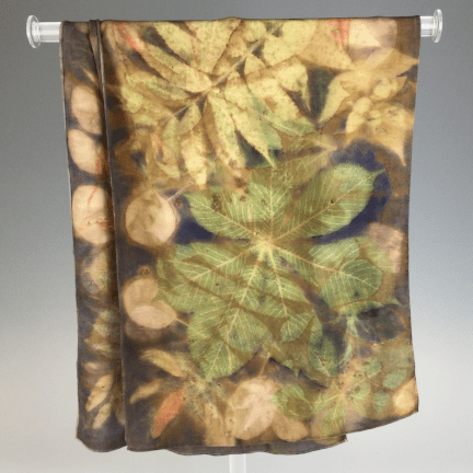 Silk Botanical Scarf