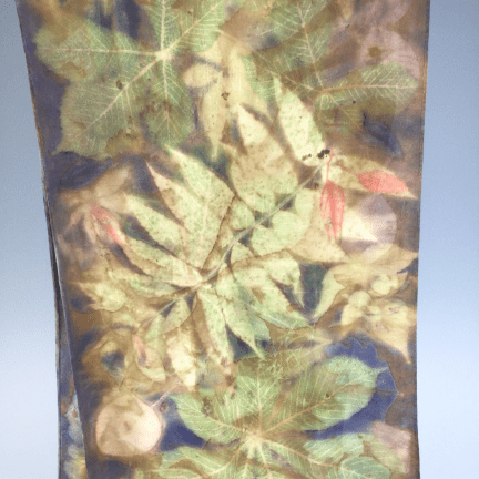 Alternative view of Silk Botanical Scarf