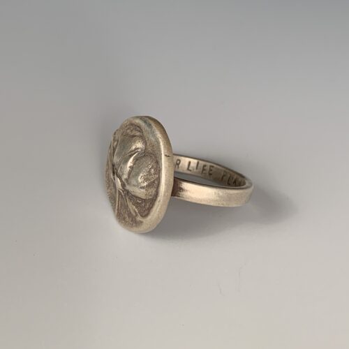 Pressed Flower Ring