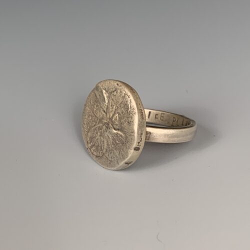 Pressed Clover Ring