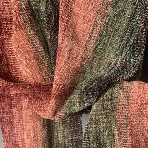 Alternative view of "Rose Garden" Chenille Scarf