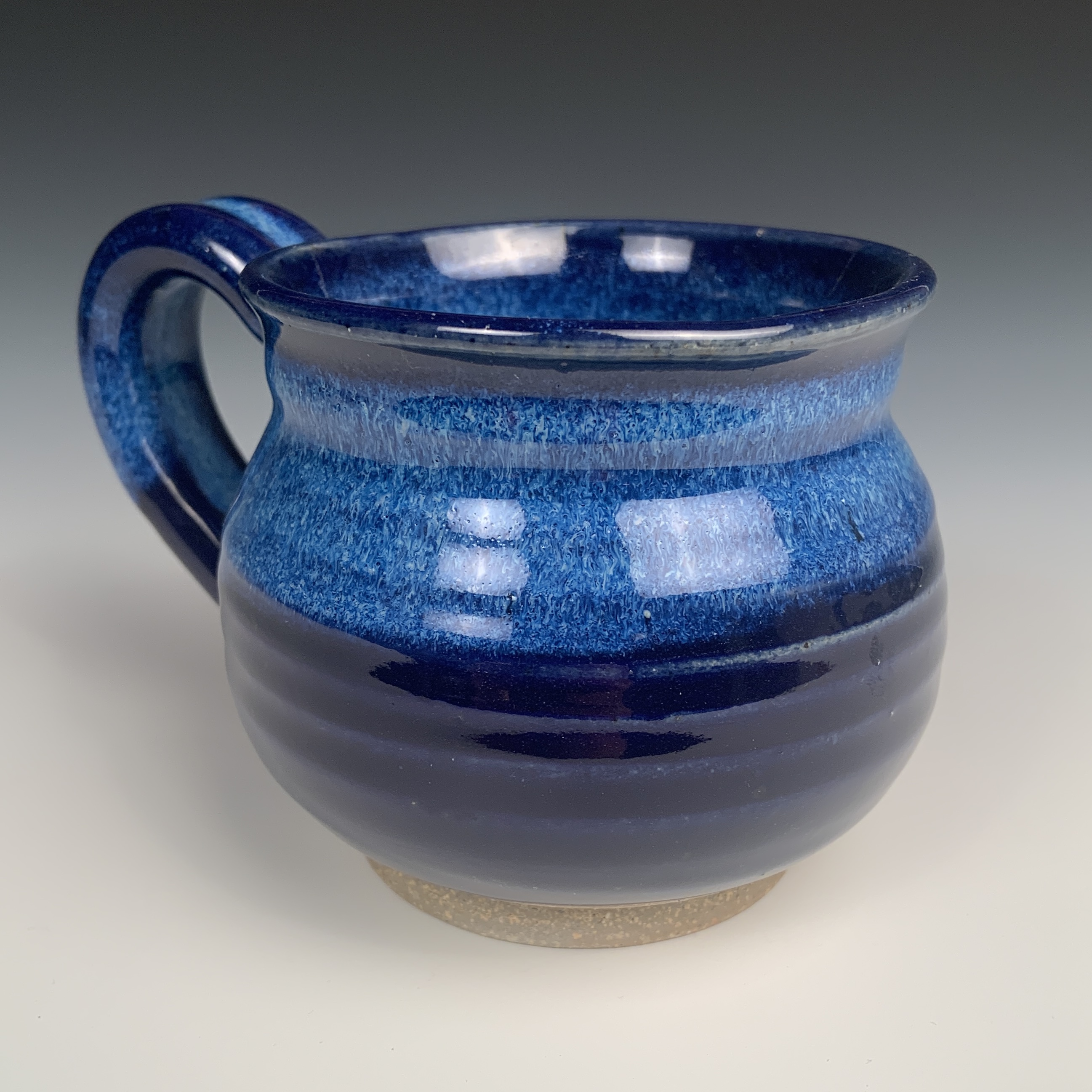 Cobalt Blue Round Mug