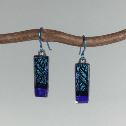 Dichroic Earrings