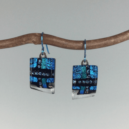 Dichroic Earrings