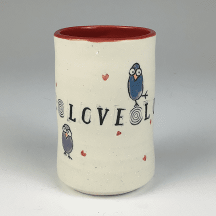 Alternative view of "Love" Tumbler