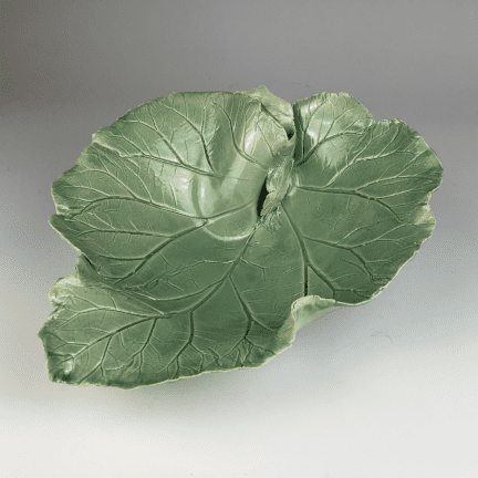 Rhubarb Leaf Bowl