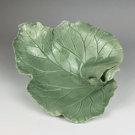 Rhubarb Leaf Bowl - Image 3