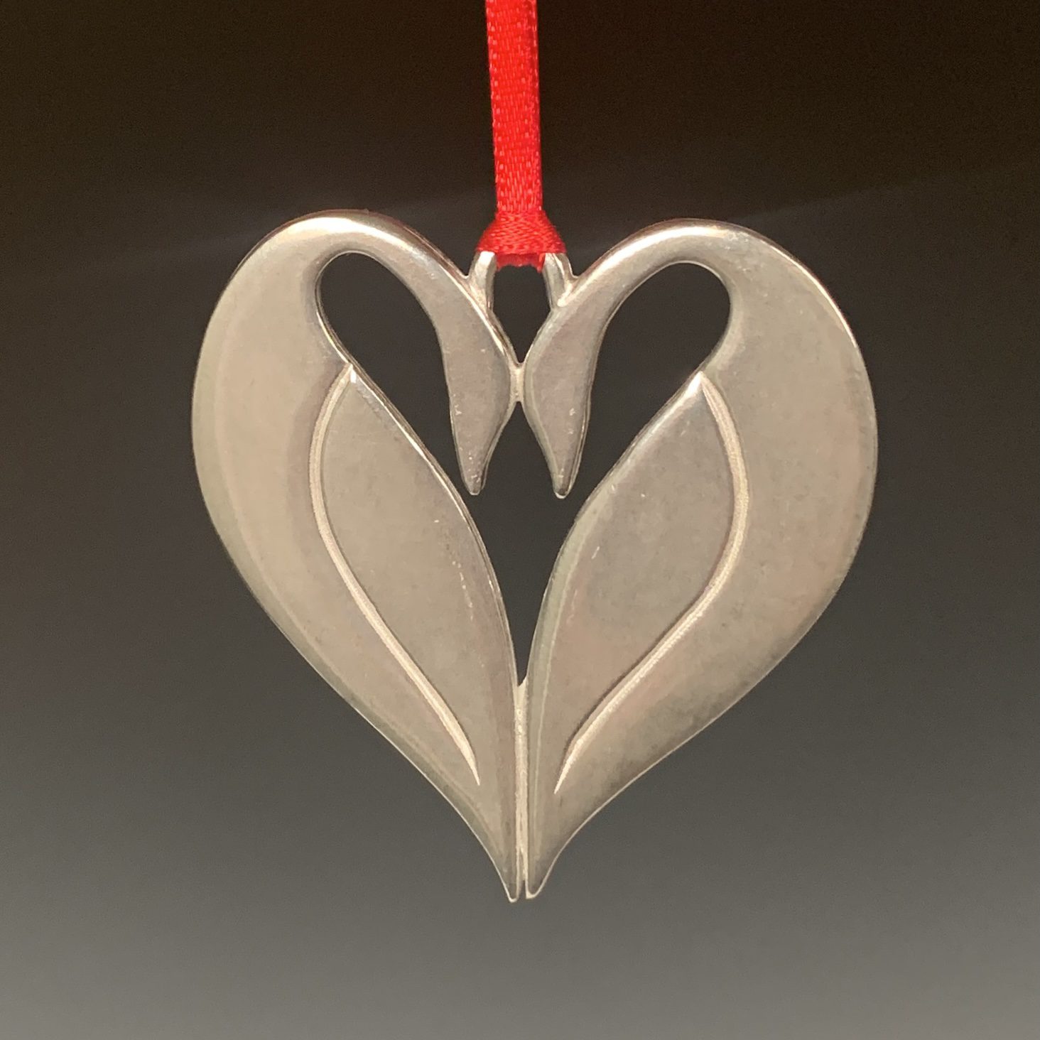 Pewter "Chanson D'Amour" Ornament