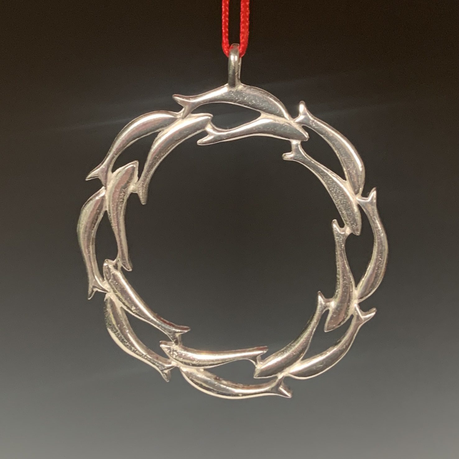 Pewter "Cape Porpoise" Ornament