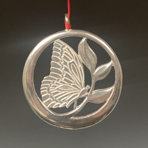 Pewter Butterfly Ornament