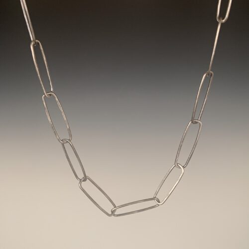 Hand Forged Sterling Silver Necklace