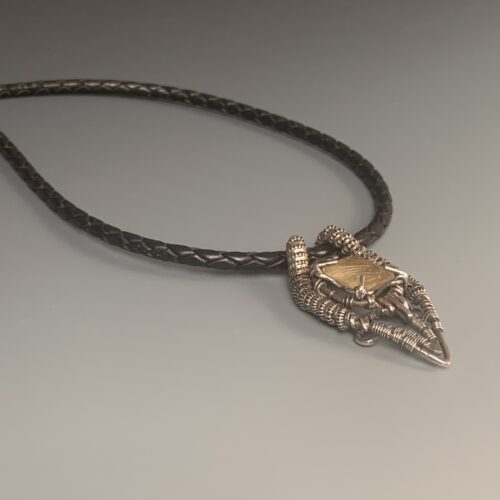 Rutilated Quartz Pendant