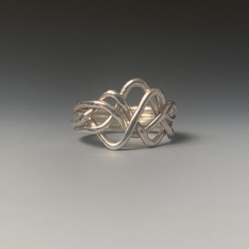 Silver Puzzle Ring