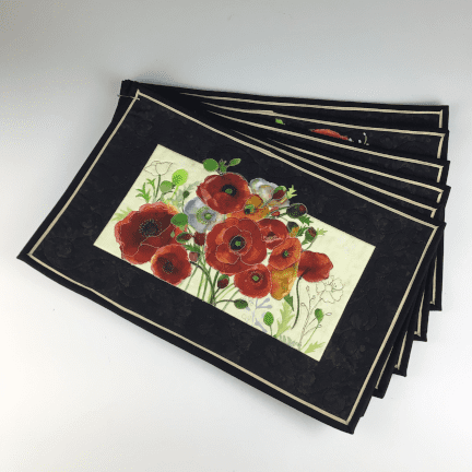 Poppies Placemat Set