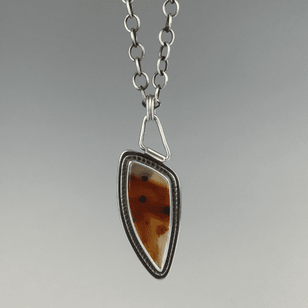 Montana Agate Statement Necklace