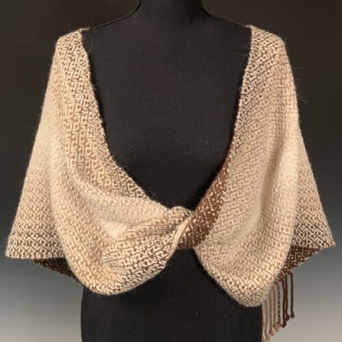 Reversible Alpaca Infinity Shawl
